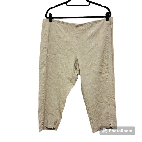 J. Jill Linen Stretch Pants - Picture 1 of 10